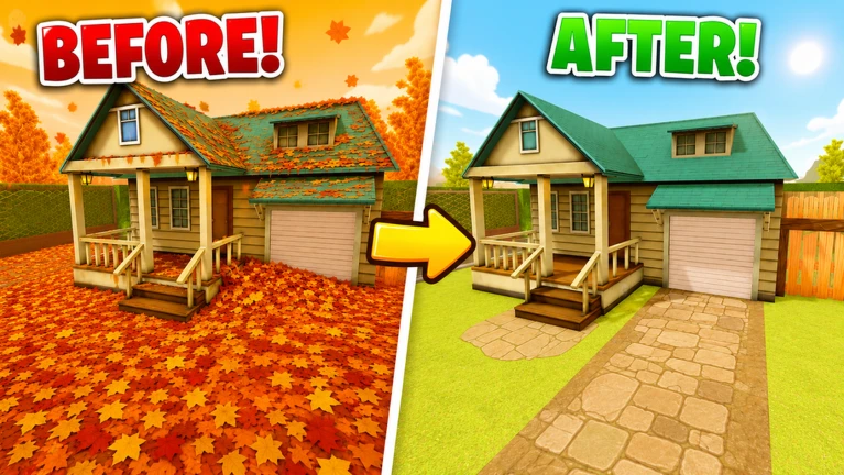 Clean All The Leaves official game art